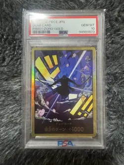 Superdon Card Roronoa Zoro Psa10 One Piece - Image 1