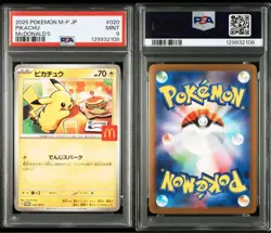 Psa9 2Nd Consecutive Pokemon Card Pikachu Mcdonald'S Promo Mac - Image 2