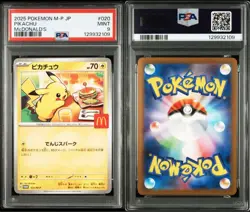 Psa9 2Nd Consecutive Pokemon Card Pikachu Mcdonald'S Promo Mac - Image 3