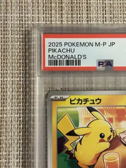 Pokemon Card Macdonald'S Promo Pikachu Psa10 - Image 2