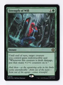 Strength of Will (Foil) 0118 (R) MTG Marvel's Spider-Man (SPM) - Image 1