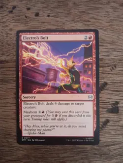 MTG Spider-Man Electro's Bolt SEE PICS - Image 1