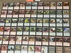 MTG Bloomburrow raccoon and squirrel Fast and the Furriest deck - Image 4