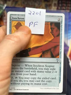 Isochron Scepter • White Border Mystery 2 • Pack Fresh • Mtg (2201) - Image 3