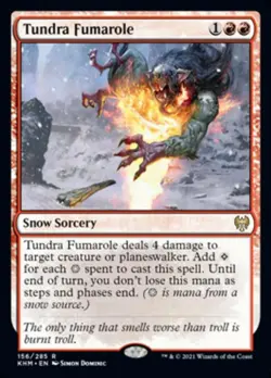 Tundra Fumarole - Near Mint MTG Kaldheim - Image 1