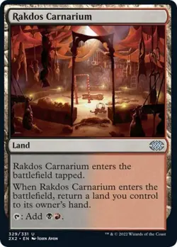 Rakdos Carnarium -Foil Light Play MTG Double Masters 2022 - Image 1