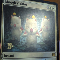 Moogles' Valor - Misprint - Pre-release Foil Stamped Promo - Final Fantasy MTG - Image 4