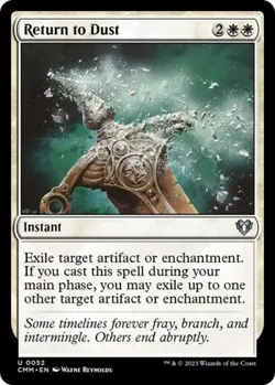 Return to Dust - Near Mint MTG Commander Masters - Image 1