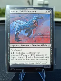 VENOM, EVIL UNLEASHED mtg NM-M Marvel's Spider-Man - Image 1