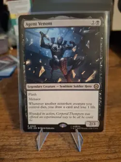 AGENT VENOM mtg NM-M Marvel's Spider-Man Rare - Image 1