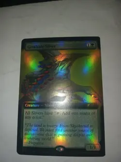 mtg gemhide sliver secret lair corner error and backing error - Image 3
