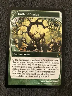 Magic The Gathering MTG - Oath of Druids (Future Sight) - Mystery Booster 2 - Image 1