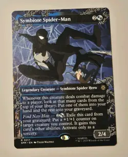 MTG - Symbiote Spider-Man (Borderless) Marvel's Spider-Man - Regular - NM - Image 1