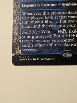 MTG - Symbiote Spider-Man (Borderless) Marvel's Spider-Man - Regular - NM - Image 3