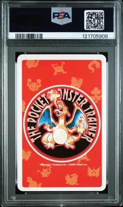1996 POKEMON RED VERSION PLAYING CARDS 034 NIDOKING 3 OF SPADES PSA10 - Image 2