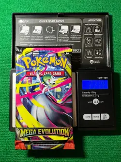 HEAVYU 22.79 Grams! Pokemon Mega Evolution Factory Sealed Booster Pack!! - Image 1