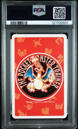 1996 POKEMON RED VERSION PLAYING CARDS #150 MEWTWO ACE OF SPADES PSA10 - Image 2