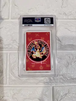 1996 POKEMON RED VERSION PLAYING CARDS PROFESSOR OAK JOKER PSA10 - Image 4