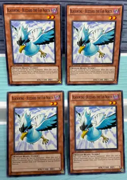 Yugioh x4 Blackwing - Blizzard The Far North - DP11-EN003 - 1st Ed - Common - Image 1
