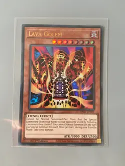 Lava Golem - 1st Edition Ultra Rare RA01-EN001 Yugioh - Image 1