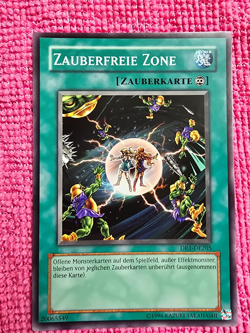 Non-Spellcasting Area - Zauberfreie Zone - DR1-DE205 - YuGiOh - Image 1