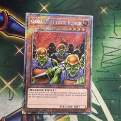 Yugioh! Goblin Attack Force RA03-EN101 Platinum Secret Rare 1st Edition NM - Image 1