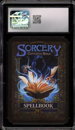 Sorcery Contested Realm Dispel Ordinary Sample Card CGC 9 Mint - Image 2