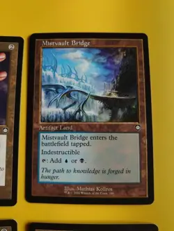 Arcane Signet, Orzhov Signet,Mistvault Bridge,Mycosynth Wellspring MTG 4 Card. - Image 2