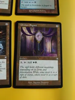 Arcane Signet, Orzhov Signet,Mistvault Bridge,Mycosynth Wellspring MTG 4 Card. - Image 4