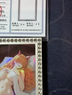 Sadi Diamond Card Silver Metal Beautiful Waifu Doujin Case Prize One Piece - Image 3