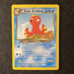 Dark Octillery Pokemon Card Common Neo Destiny Set - 62/105 - Image 1