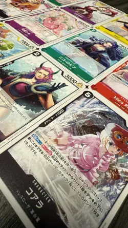 One Piece Card Game Lot Of 12 One Piece Ladies - Binder Cards! - Image 2