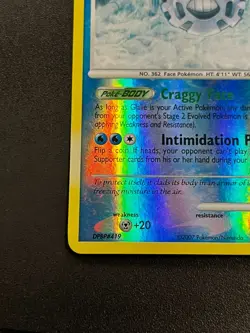 Glalie 25/123 - Mysterious Treasures Reverse Holo Pokemon TCG Card LP - Image 2