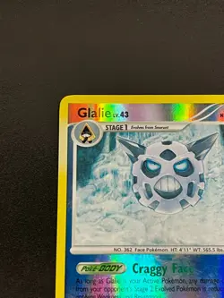 Glalie 25/123 - Mysterious Treasures Reverse Holo Pokemon TCG Card LP - Image 5