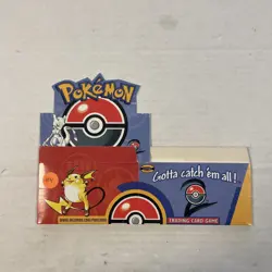 (B2625) EMPTY Pokemon BASE SET 2 Booster Box (No Packs or Cards Included) #4 - Image 1