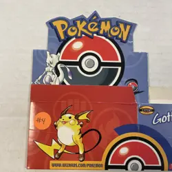 (B2625) EMPTY Pokemon BASE SET 2 Booster Box (No Packs or Cards Included) #4 - Image 2