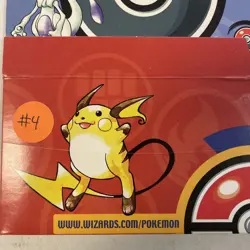 (B2625) EMPTY Pokemon BASE SET 2 Booster Box (No Packs or Cards Included) #4 - Image 5