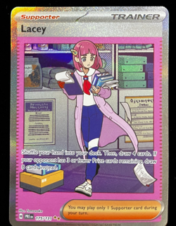 SIR Lacey 175/131 Full Art Trainer Prismatic Evolutions S&V 8.5 Pokemon TCG Card - Image 2