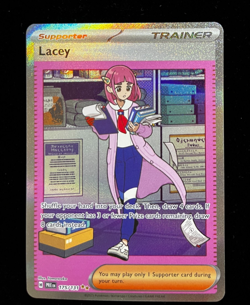 SIR Lacey 175/131 Full Art Trainer Prismatic Evolutions S&V 8.5 Pokemon TCG Card - Image 3