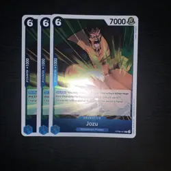 One Piece CCG Two Legends Jozu Foil Rare Card OP08-047 Set Of 3 - Image 3