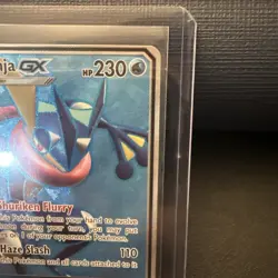 Pokemon Card Greninja GX 120/131 Full Art Ultra Rare Forbidden Light - (LP) - Image 4