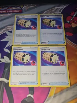 Energy Loto 140/189 Astral Radiance Pokemon Trainer Card Playset (x4) - Image 1