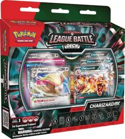 Pokemon Trading Card Game Charizard ex League Battle Deck - Image 1