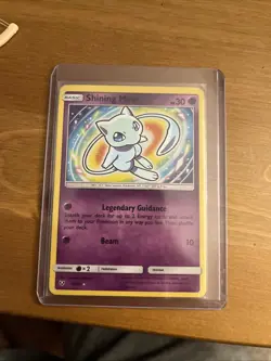 2017 Pokemon Shining Legends Shining Mew Holo Rare Card 40/73 - Image 1