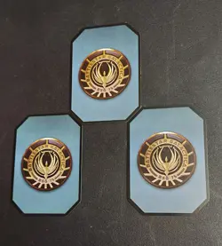 RARE SET Battlestar Galactica CCG Card Game CONVENTION EXCLUSIVE 3 CARDS SET - Image 2