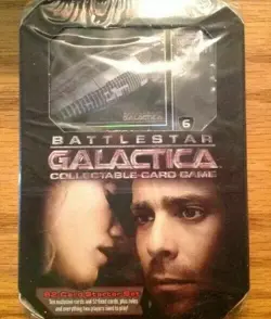Battlestar Galactica CCG Collectable Card Game 62 card 2 Player Starter Set Pack - Image 1