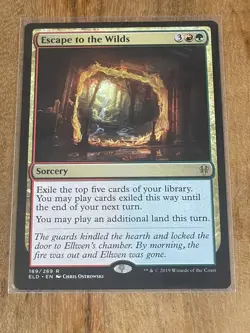 ~1x Escape to the Wilds x1 ~NM~ Throne of Eldraine Magic the Gathering MTG~ - Image 1