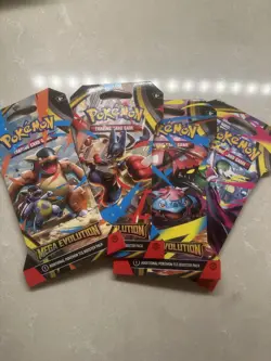 (LOT OF 8) Pokemon TCG Mega Evolution Sleeved Booster Pack NEW SEALED! *In Hand* - Image 1