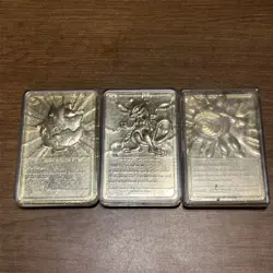 Pokemon 23K Gold-Plated 1999 Burger King Trading Cards, Set of 3 - Image 2