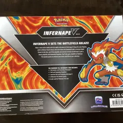 Pokemon Infernape V Collection Box - 4 Packs With Promos - NEW AND SEALED 820650871191 - Image 2